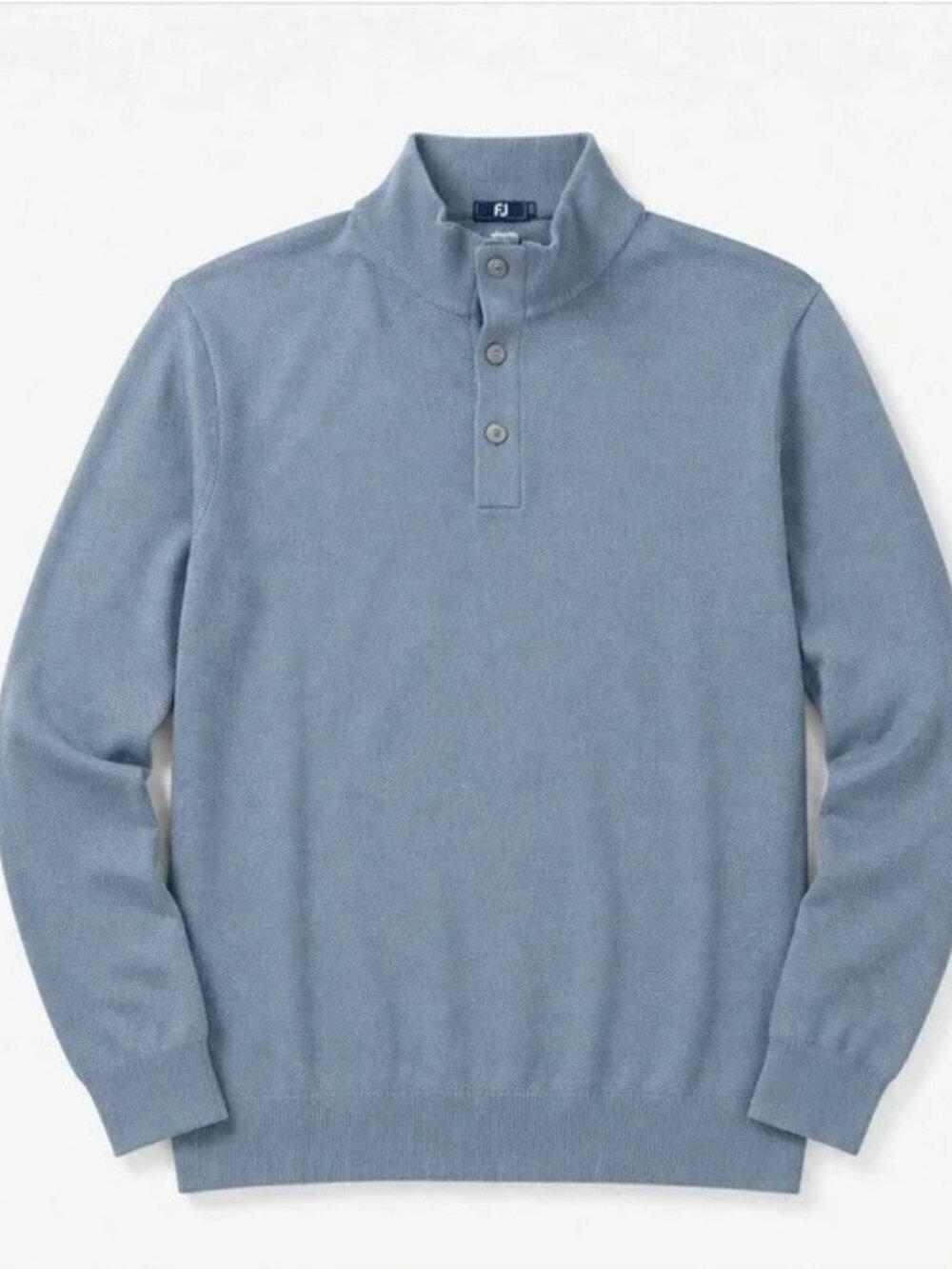 NWT FootJoy Men's Seed Stitch Sweater Flint drirelease performance Wool Blend XL